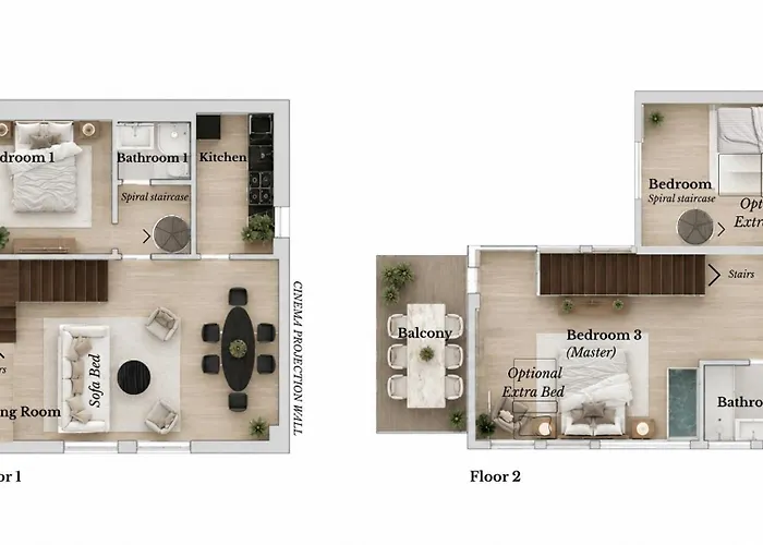 Trastevere Cinema Lofts Apartman Róma